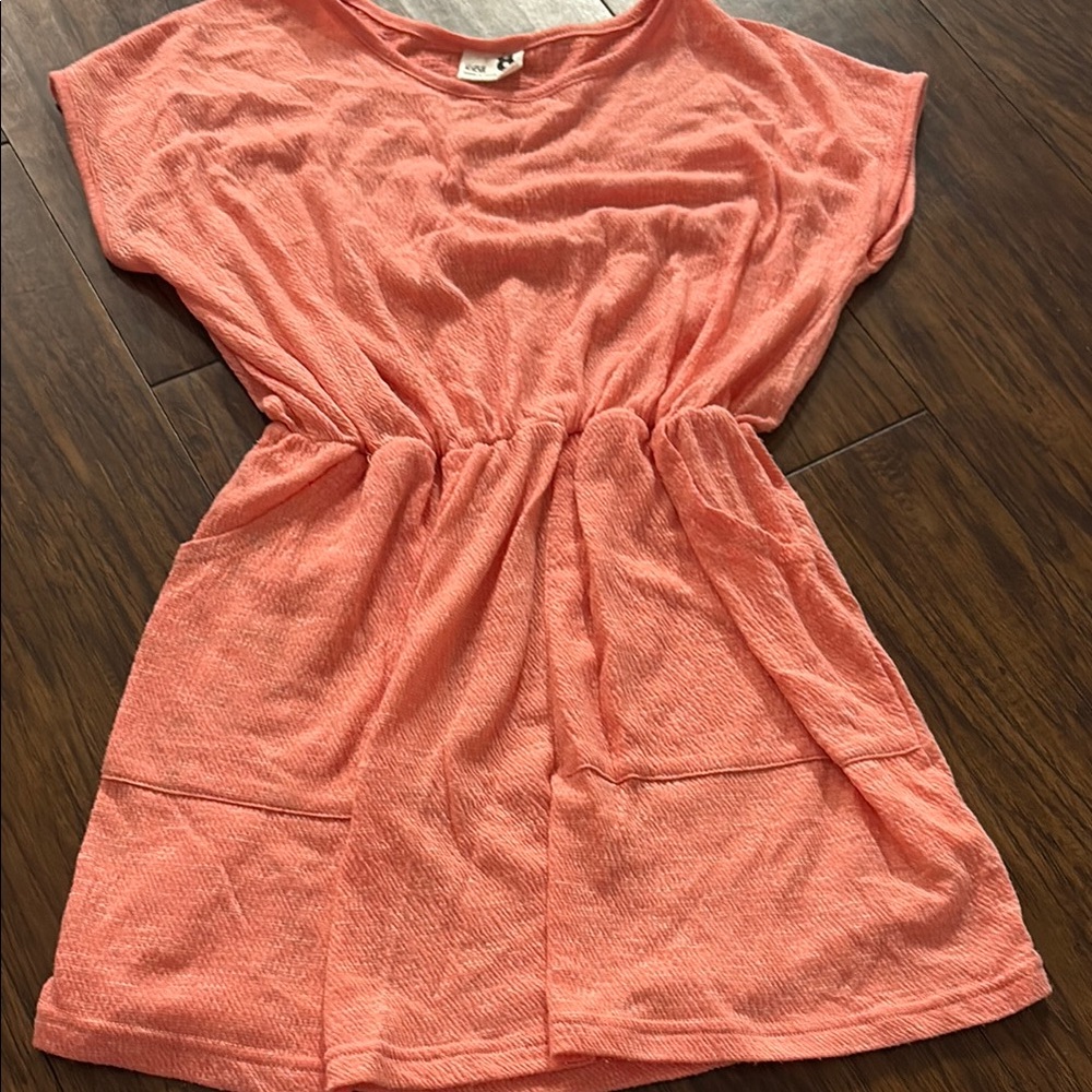 Kid’s Cotton On Coral Dress - Size 8